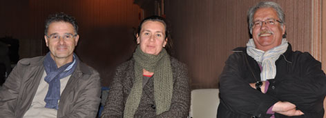 Jean-Pierre Lethuillier, Nathalie Barr&eacute;, Jacques Dupoiron 