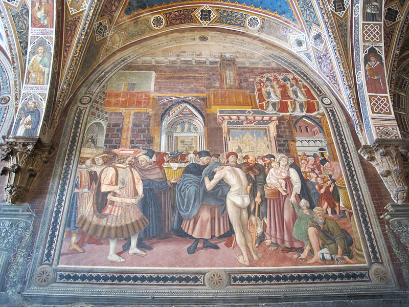 Fresque de l’Hôpital Santa Maria della Scala, Sienne (© FOT)